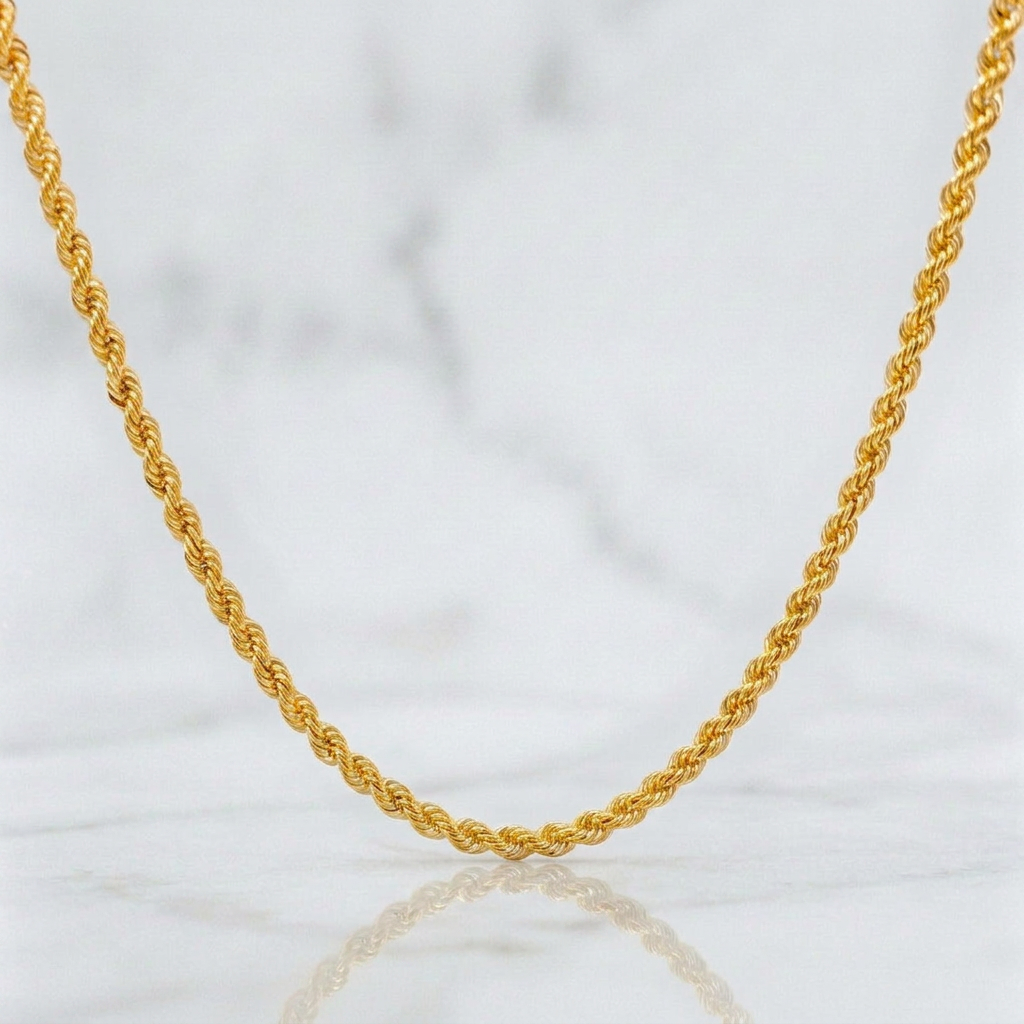 Cadena Lazo 6.65 g / 59.5 cm / 2.6 mm Oro Amarillo 18K