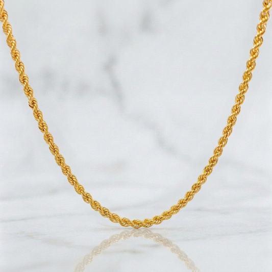 Cadena Lazo 6.65 g / 59.5 cm / 2.6 mm Oro Amarillo 18K