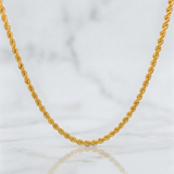 Cadena Lazo 6.65 g / 59.5 cm / 2.6 mm Oro Amarillo 18K