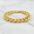 Pulso Cubano 18.65 g / 20.6 cm / 12.4 mm Oro Amarillo 18K