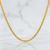 Cadena Lazo 2.6 g / 45.2 cm / 2.15 mm Oro Amarillo 18K