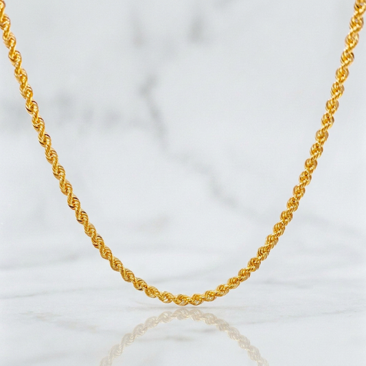 Cadena Lazo 2.9 g / 50 cm / 2.2 mm Oro Amarillo 18K