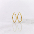 Candongas Rox 1.5gr / 2.5cm / Oro Amarillo 18K ©