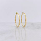 Candongas Clau 4.15 g / 5 cm Oro Amarillo 18K