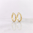 Candongas Gera 3.05gr / 2.5cm / Oro Amarillo 18K