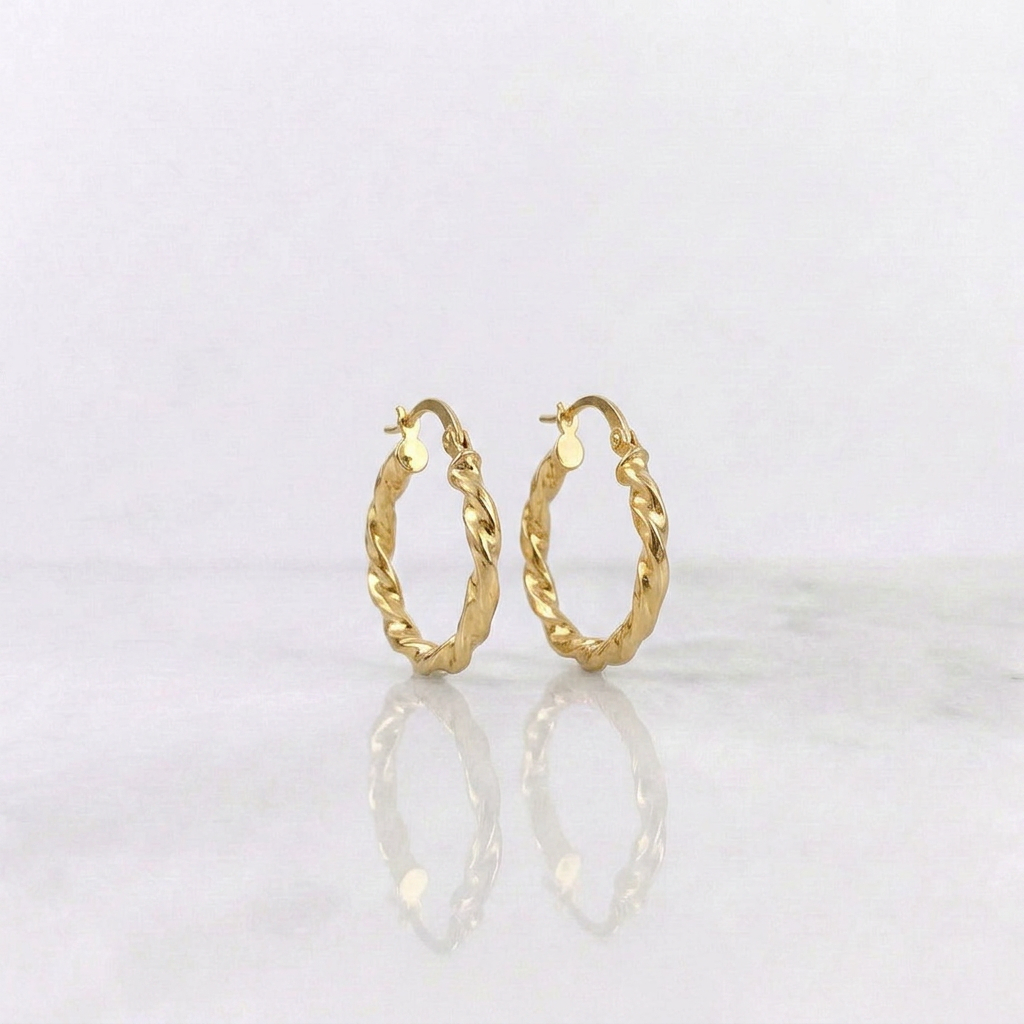 Candongas Milu 1.9gr / 2.3cm / Oro Amarillo 18K ©