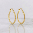 Candongas Lucy 1.55gr / 2.5cm / Oro Amarillo 18K