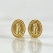Topos Maria Auxiliadora 0.7 g / 9 mm Oro Amarillo 18K