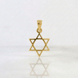 Dije Estrella de David 1.3g / 2.5cm Oro Amarillo 18K
