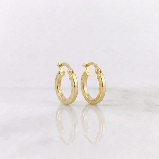 Candongas Emi 1.25 g / 2.5 cm Oro Amarillo 18K