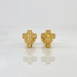 Topos Cruz Cristo 0.7gr / Oro Amarillo 18K %