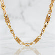 Cadena Rustica Dorada Imperial 50g / 65cm / 5.85mm Oro Amarillo 18K