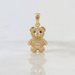 Dije Oso 3.45g / 2.05cm Oro Amarillo 18K