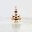 Dije Pato Bolsa Dinero 1.65gr / 2.4cm / Oro Amarillo 18K *
