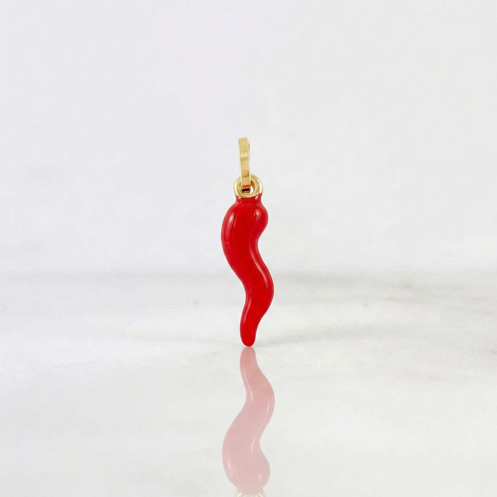 Dije Chile Jalapeño 0.8g / 2.3cm Oro Amarillo 18K