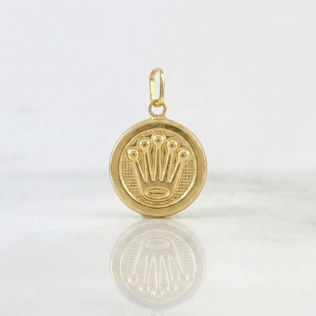 Dije Corona 0.4g / 1.5cm Oro Amarillo 18K