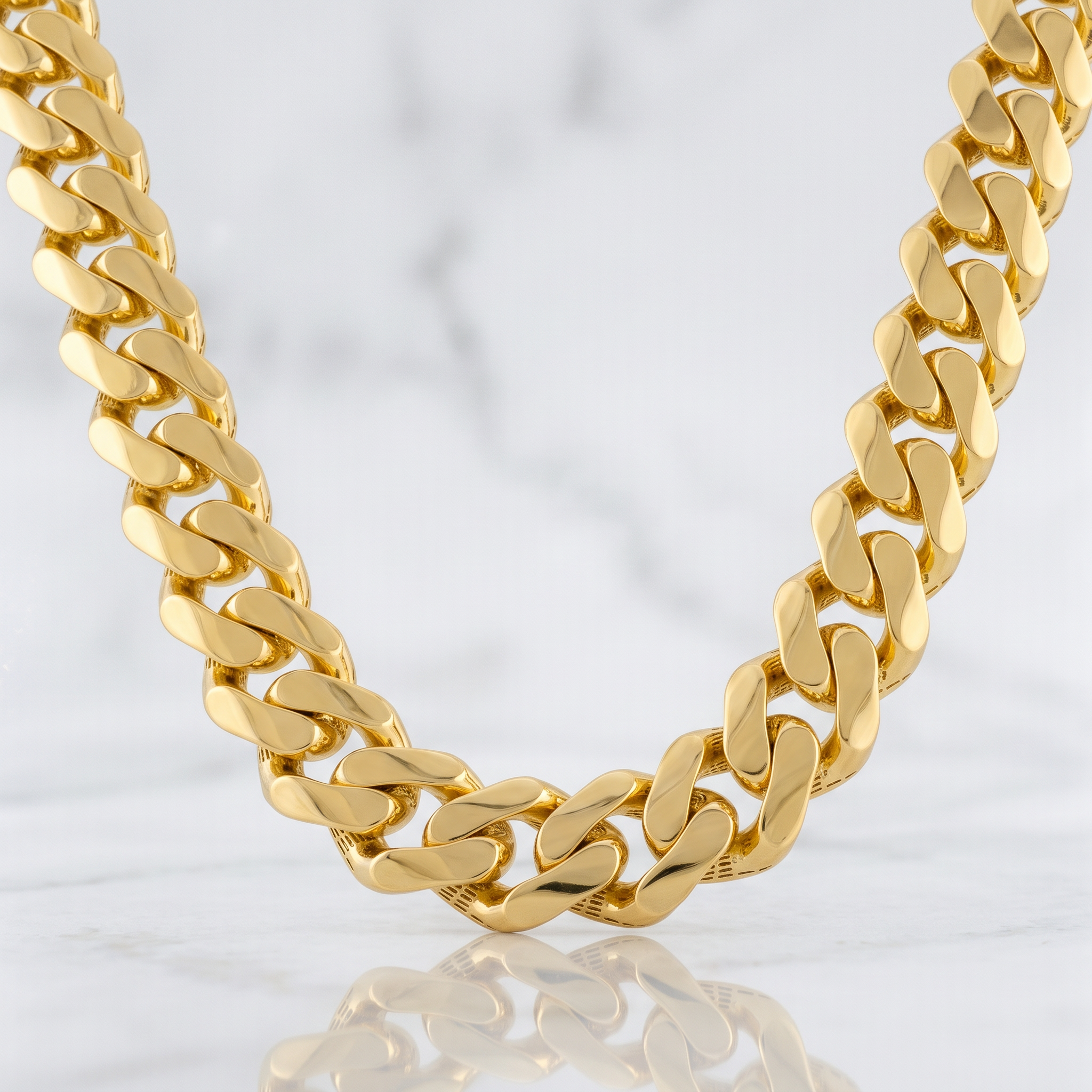 Cadena Monaco 58.75g / 60cm / 13.1mm Oro Amarillo 18K