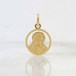 Dije Virgen María 0.7g / 2cm Oro Amarillo 18K