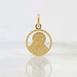 Dije Virgen María 0.7g / 2cm Oro Amarillo 18K