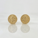 Topos San Benito 0.85 g / 5 mm Oro Amarillo 18K