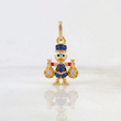 Dije Pato Bolsa Dinero 1.45gr / 2.4cm / Oro Amarillo 18K