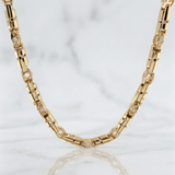 Cadena Rustica Imperial 78.85g / 60cm / 5.3mm Oro Amarillo 18K