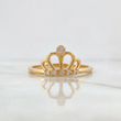 Anillo Corona 1.2g / T6 1/2 Oro Amarillo 18K