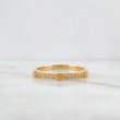Anillo Churumbela Tornillo 1.4g / T6 1/2 Oro Amarillo 18K