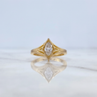 Anillo Solitario Marquesa 4.94gr / T6 1/4 / Diamante 0.46 Qts Oro Amarillo (Joya Oferta) &