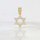 Dije Estrella David 1.5g / 2cm Oro Amarillo 18K