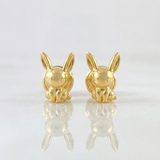 Topos Conejo De Pascua 0.65 g / 6.3 mm Oro Amarillo 18K