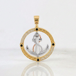 Dije Ancla Movil 15.65gr / 5cm / Tres Oros 18K