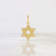 Dije Estrella De David 1.1 g / 2.1 cm Oro Amarillo 18K