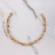 Pulso Rustico 12.75gr / 17.5cm / Cauchos Blancos Negros Oro Rosa &