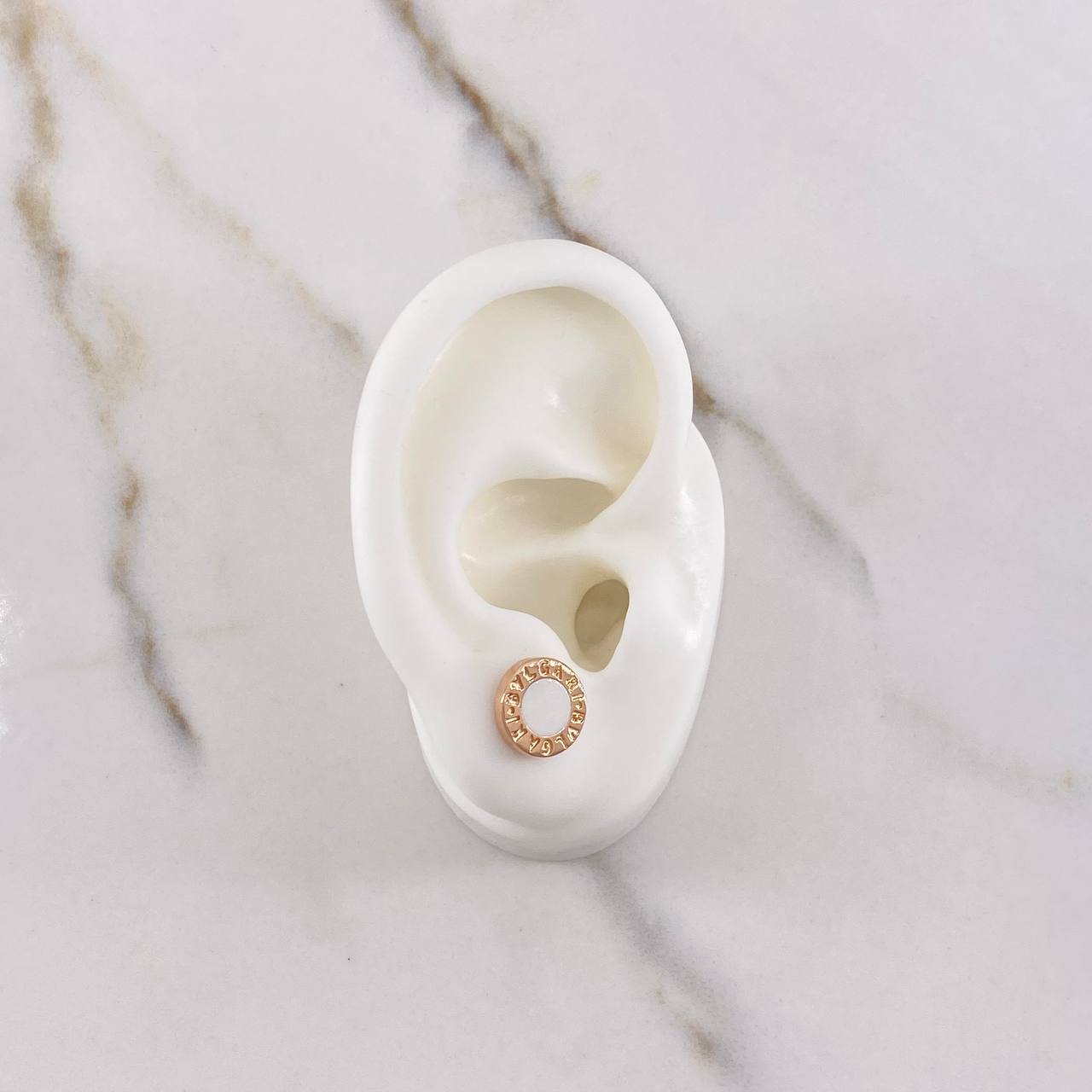 Topos BV 2.8gr / Ceramica Blanca Oro Rosa &