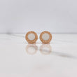Topos BV 2.8gr / Ceramica Blanca Oro Rosa &