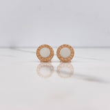 Topos BV 2.8gr / Ceramica Blanca Oro Rosa &