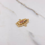 Herraje Virgen de Guadalupe 3gr / 2.3cm / Circones Blancos Azules Fucsias Oro Amarillo &