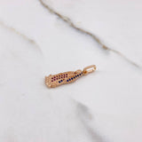 Dije Virgen Guadalupe 1.9gr / 2.8cm / Circones Azules Fucsias Oro Rosa &