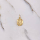 Dije Sagrado Corazón 0.85gr / 2.5cm / Virgen del Carmen Oro Amarillo &