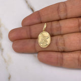 Dije San Miguel Arcángel 0.9gr / 2.5cm / Oro Amarillo &