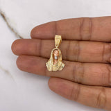 Dije Rostro de Cristo 3.55gr / 2.8cm / Tres Oros &