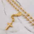 Rosario Virgen del Carmen 29.4gr / 70cm / 8mm-10mm Bolas Lisas Oro Amarillo $