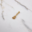 Dije Guitarra 1.2gr / 2.8cm / Circones Blancos Cafes Oro Amarillo &