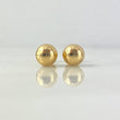 Topos Bola 0.65gr / 7mm Lisa Oro Amarillo &