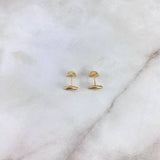 Topos Calabrote 0.5gr / Diamantados Oro Amarillo &