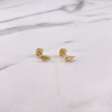 Topos Alas 0.45gr / Troquelado Oro Amarillo &