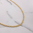 Cadena GC 9.05gr / 50cm / 4mm Diamantada Oro Amarillo $