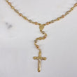 Rosario Virgen Milagrosa 14.8gr / 60cm / 4mm-5mm Bola Lisa Atornillado Tres Oros