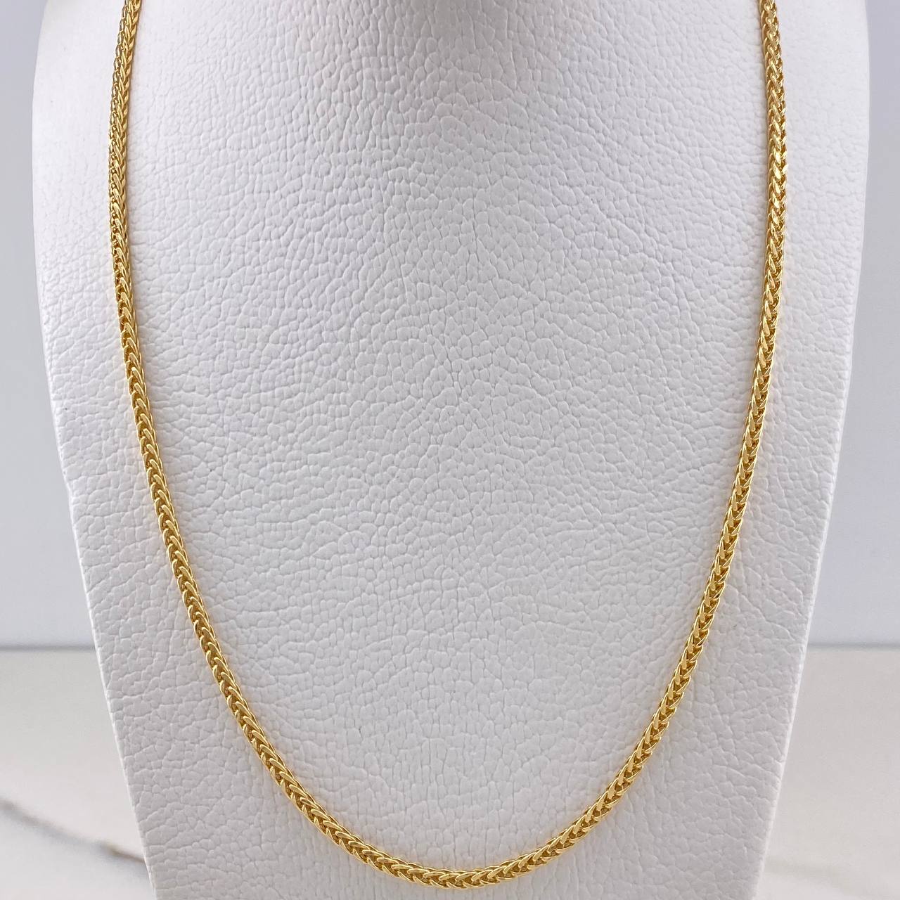 Cadena Franco 5.45gr / 60cm / 2mm Oro Amarillo +4 $